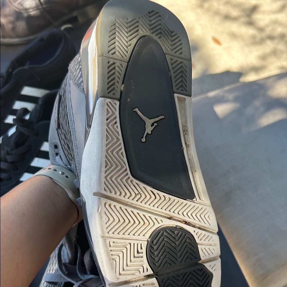 Jordan Charcoal Gray Sneakers - Picture 3 of 6